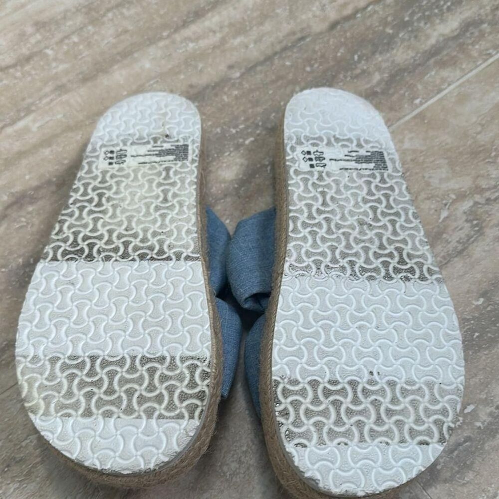 Hollister-co Women's Blue Sandals - Picture 5 of 5